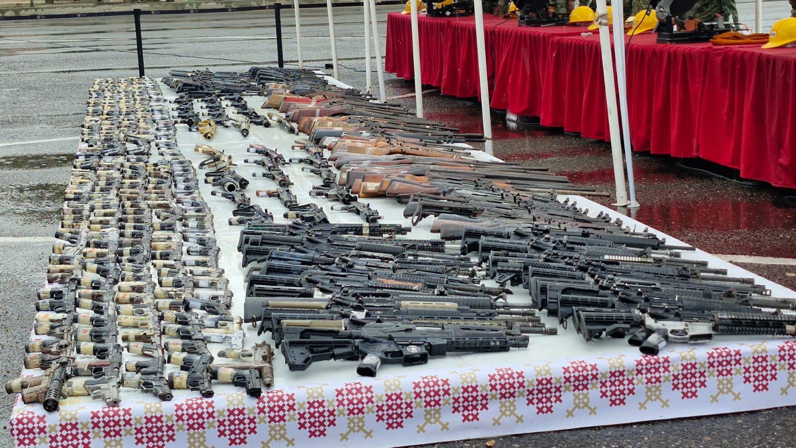 Destruye Ejército Mexicano 620 armas en la 35 Zona Militar de Chilpancingo 
