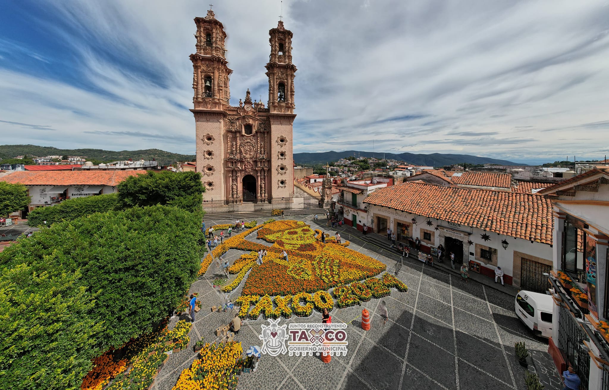 Este año la Catrina Monumental de Taxco es un catrín ¡y es minero!