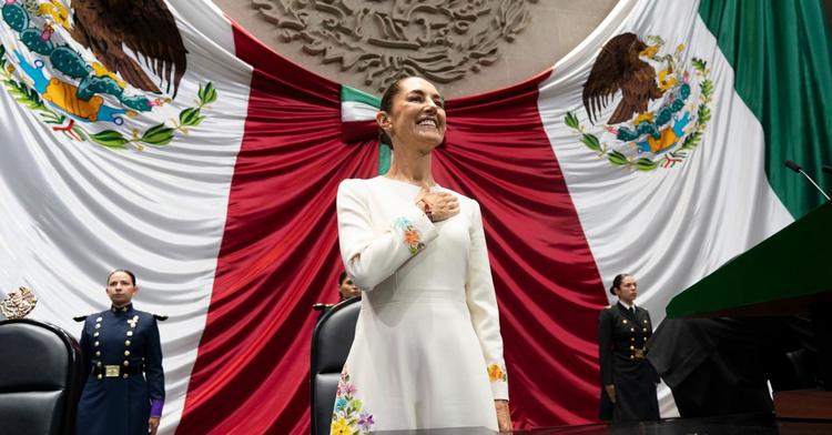 Hoy llegamos las mujeres a conducir los destinos de nuestra hermosa nación: presidenta Claudia Sheinbaum