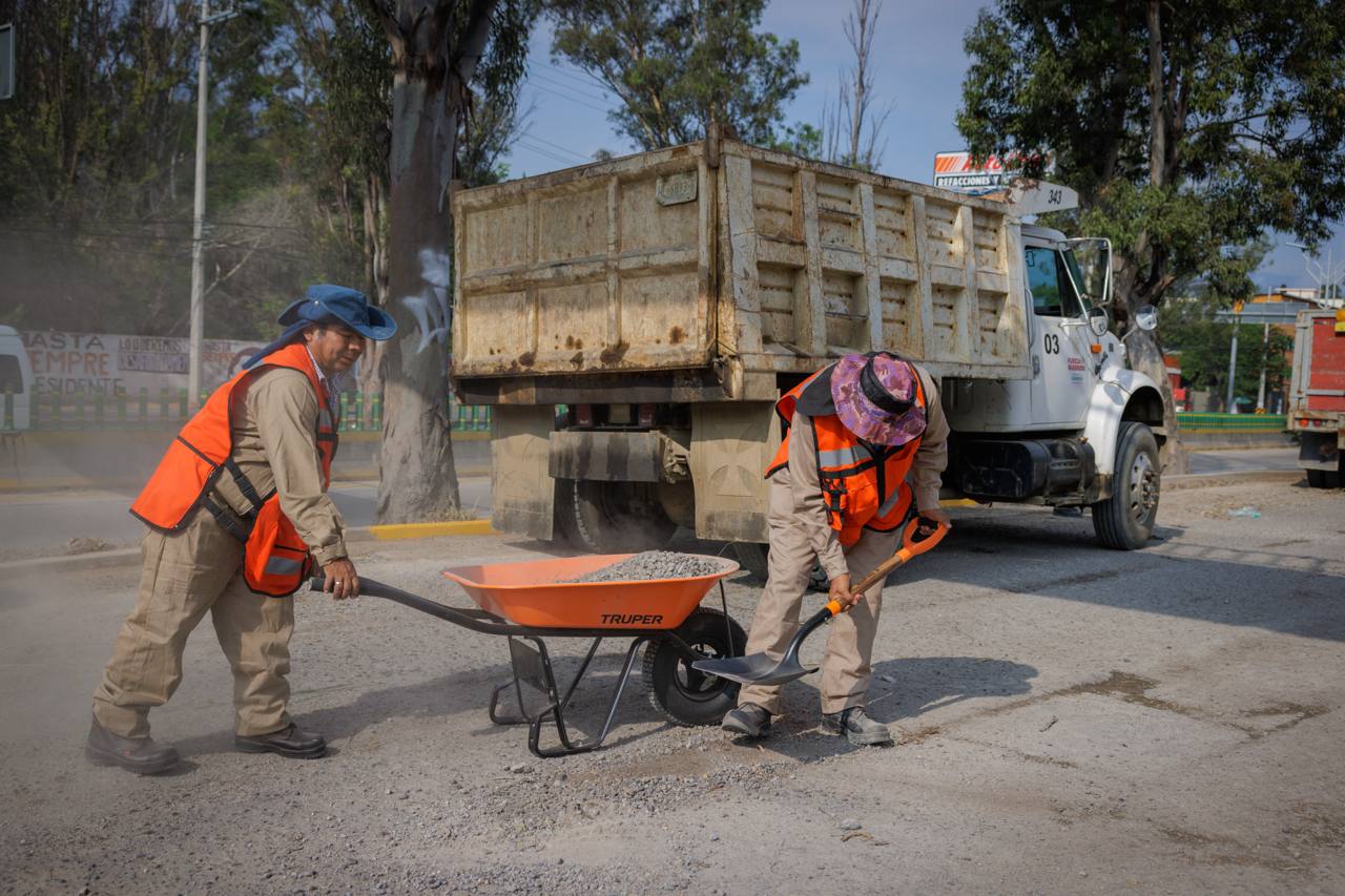 Arranca el Programa de Bacheo de calles y avenidas en Chilpancingo